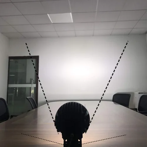 Miniatura 8 de Lightronic Luces de trabajo LED redondas todoterreno de 4 pulgadas, haz de inundación blanco frío de 6000 K, carcasa de aluminio resistente