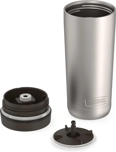 Miniatura 6 de THERMOS ALTA SERIES - Vaso de acero inoxidable de 18 onzas, acero mate/negro espresso