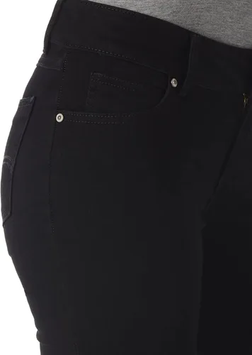 Miniatura 3 de Wrangler Western - Jeans elásticos de tiro medio para mujer, Azul