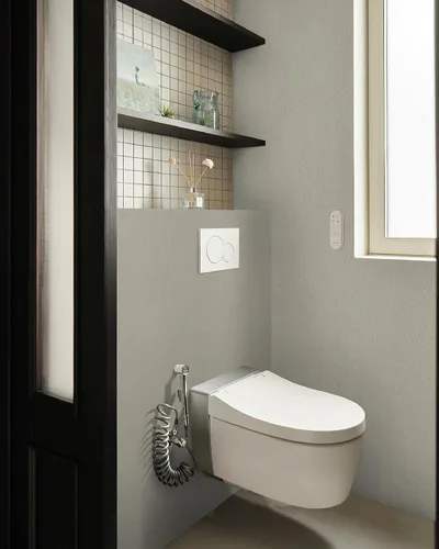 Miniatura 4 de Papel tapiz dorado para despegar y pegar, papel de contacto geométrico beige a rayas, 137" x 15.7" pulgadas, autoadhesivo, extraíble
