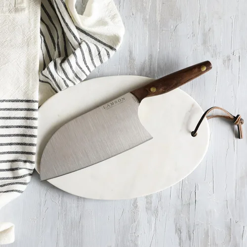 Miniatura 3 de Lamson Cuchillo chino Santoku grande vintage de 8" - Nogal