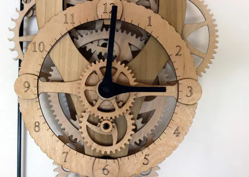 Miniatura 2 de Abong Kit de reloj hecho a mano de madera Vera Proyecto de bricolaje