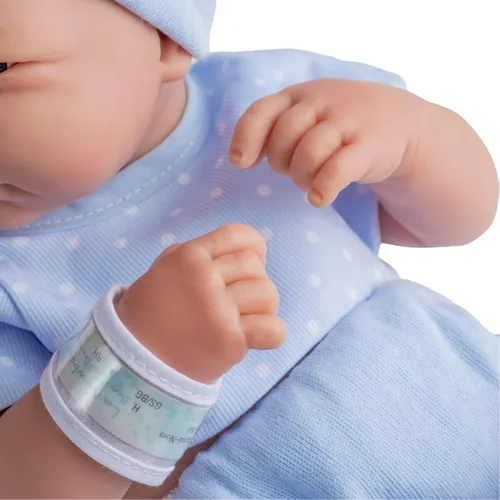 Miniatura 4 de La Newborn de JC Toys, Real Boy in Blue, Rosado