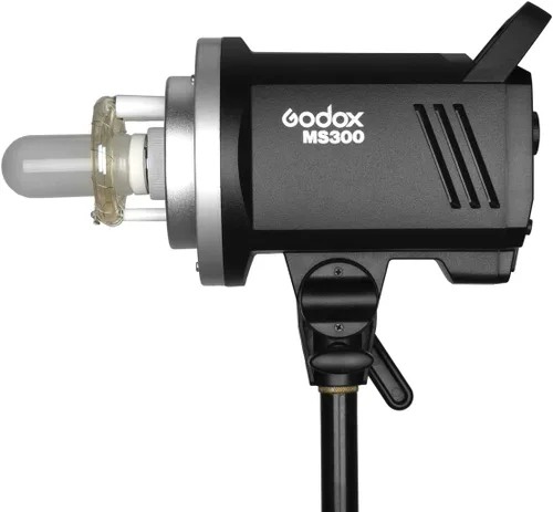 Miniatura 2 de Godox MS300 300WS GN58 Flash Studio Strobe Monolight con montaje Bowens, sistema inalámbrico Godox 2.4G incorporado, tiempo de reciclaje de 0.1 ~
