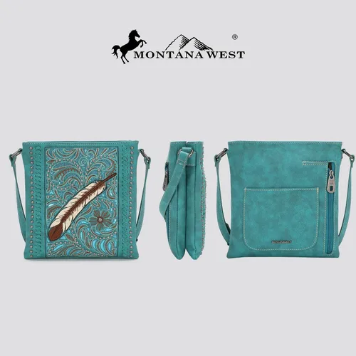 Miniatura 3 de Montana West Western Purse - Bolso cruzado para mujer, bolso de hombro