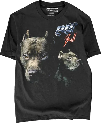 Miniatura 32 de Camiseta de Heavy Metal de los 80s con Animal en Negro - 100% Algodón - para Hombre y Mujer
