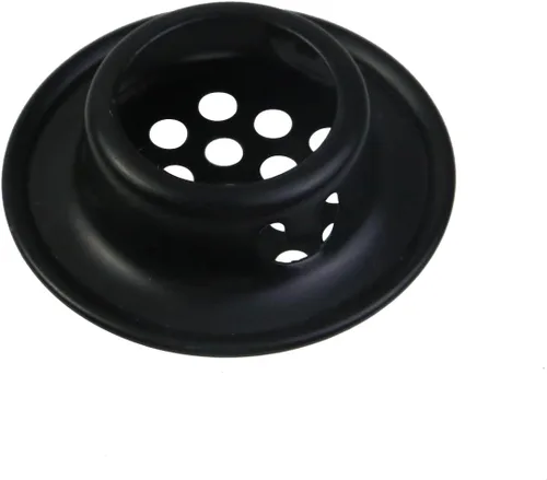Miniatura 4 de MY MIRONEY 10 rejillas de ventilación circulares negras de 0.8 pulgadas de acero inoxidable con agujero de malla redonda para gabinetes, armarios