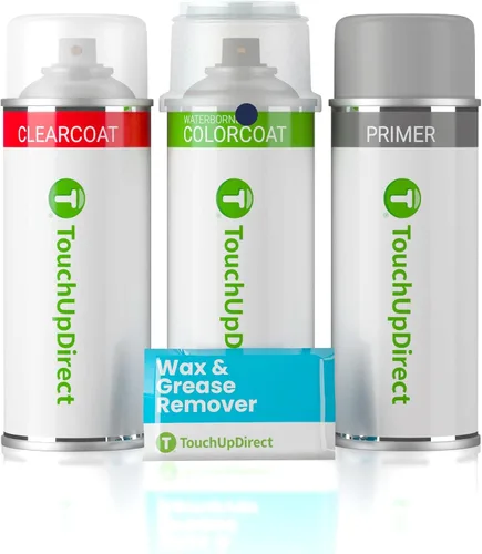 Miniatura 113 de TouchUpDirect 300 Alpine White III - Aerosol de pintura de retoque compatible con BMW Exact Match - Kit esencial Blanco alpino III