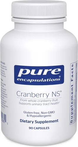 Pure Encapsulations Cranberry NS | Suplemento hipoalergénico para apoyar la salud del tracto urinario | 90 cápsulas