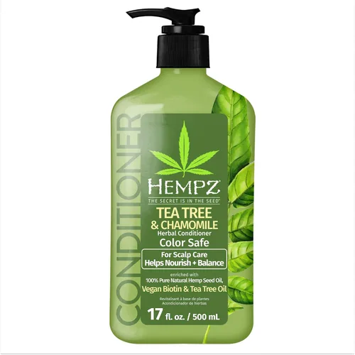 Miniatura 8 de Hempz Acondicionador de biotina – Original Light Floral & Banana – Para el crecimiento y fortalecimiento del cabello seco, dañado y teñido teñido