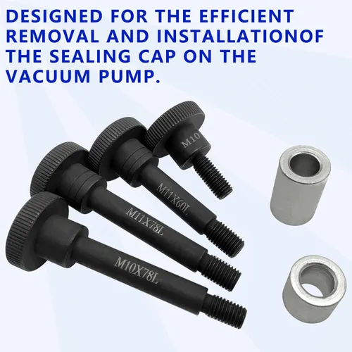 Miniatura 4 de ZKTOOL Instalador de removedor de tapa de sellado de bomba de vacío para instalación y reemplazo de motores BMW N53, N54, N55, 118530, 110290