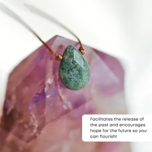 Miniatura 44 de SoulKu Handcrafted Necklace, Empowerment Jewelry With Healing Crystal, Inspirational Jewelry For Women, Mom & Sister Gifts, 2" Extender With Lobster