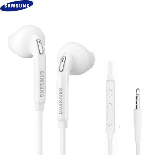 Miniatura 2 de Auriculares con cable originales de Samsung 3.5mm para Galaxy S10, S10 Plus, S10e Plus, Note 10, A71, A31 - Micrófono y control remoto de volumen