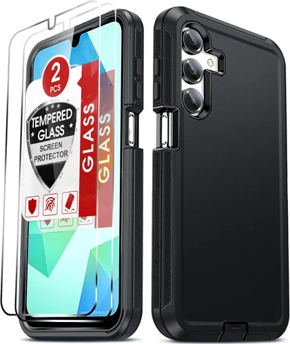 Miniatura 11 de LeYi Funda compatible con Samsumg Galaxy A05 4G: Galaxy A05 4G con resistente a los golpes, 3 en 1 de cuerpo completo, protección resistente