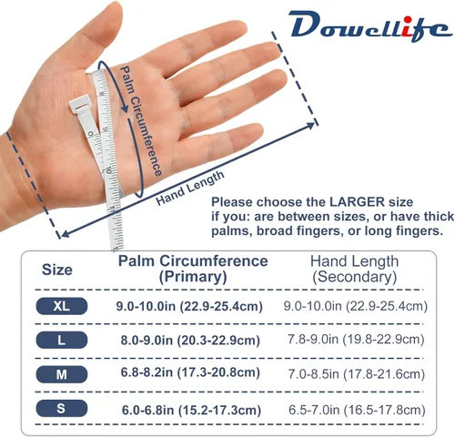 Miniatura 6 de Dowellife - Guantes resistentes al corte, de grado alimenticio, protección de nivel 5, guantes de seguridad para cocina, para chefs, para abrir