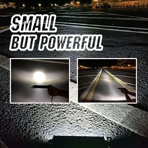 Miniatura 2 de Barra de luz LED delgada de 6 pulgadas, pequeñas inundaciones en todo terreno, conducción antiniebla, trabajo de una sola fila, barras de luz LED