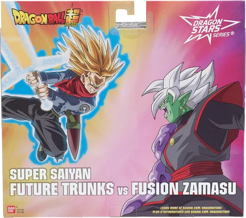 Miniatura 9 de Bandai America - Dragon Ball Super Paquete de batalla Dragon Stars Trunks del Futuro Vs. Fusion Zamasu