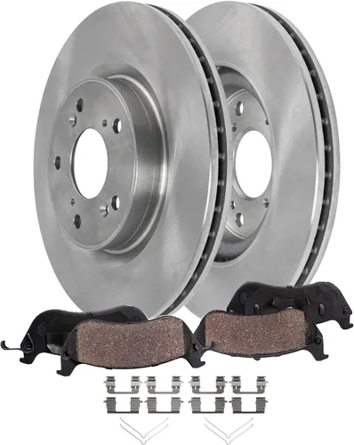 Miniatura 24 de Detroit Axle - Kit de Frenos Traseros para Nissan Altima Maxima Juke Sentra Rotores de Freno de Disco y Pastillas de Frenos Cerámicos Reemplazo
