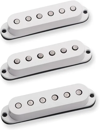 Miniatura 3 de Seymour Duncan Hot Strat - Mástil/Medio/Puente - Blanco - Pastilla de guitarra eléctrica de alto rendimiento