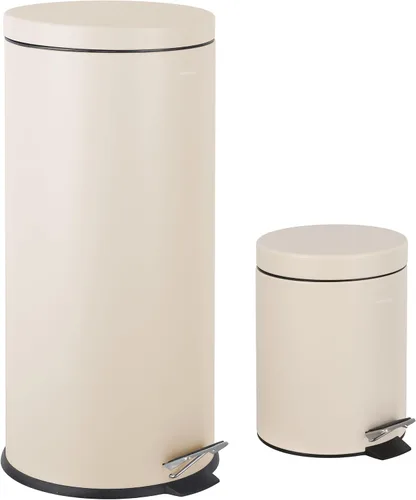 Miniatura 9 de happimess HPM1000B Oscar - Bote de basura de 8 galones con mini bote de basura gratis, moderno, a prueba de huellas dactilares para el hogar