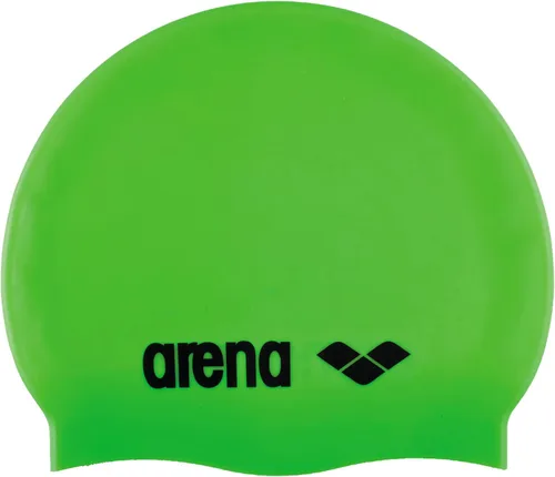 Gorro de natación Arena Classic Junior de silicona unisex para niñas y niños, cómodo y duradero, gorro de baño para piscina de niños, talla única