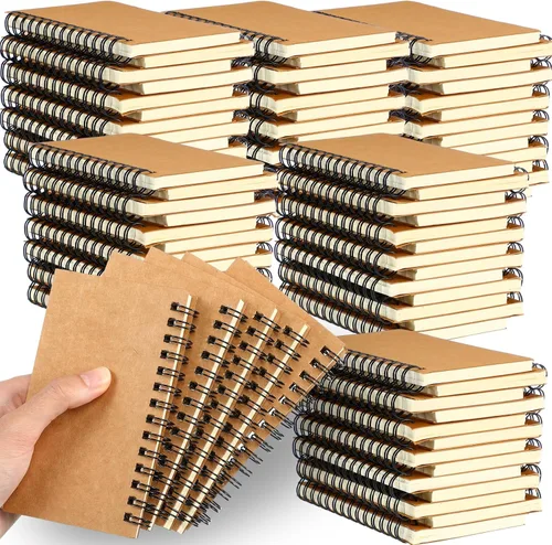 Miniatura 8 de Jutom 18 piezas de pequeños cuadernos en espiral, blocs de notas 3x5 a granel, pequeños cuadernos de bolsillo, mini blocs de notas con páginas