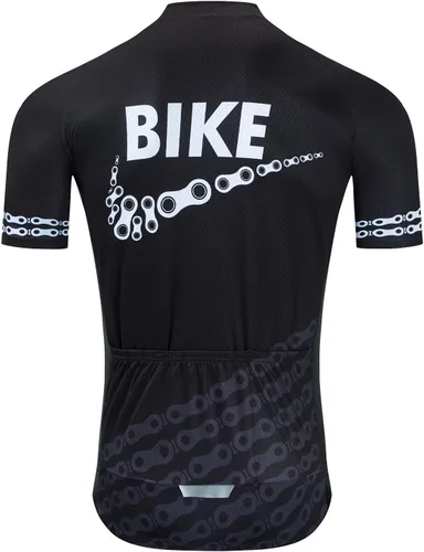 Miniatura 2 de BIKE BEER Divertido jersey de ciclismo para hombre, tejido transpirable de secado rápido
