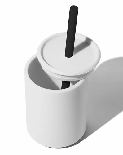 Miniatura 27 de Avanchy Silicone Training Cup – 5 oz + 12 oz Open Cups for Toddlers and Infants – Ideal for Baby Led Weaning and Transitioning from Bottles, Black
