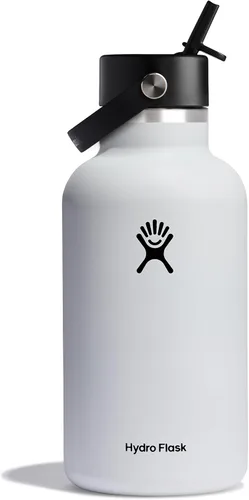 Miniatura 13 de Hydro Flask Botella de agua – Acero inoxidable aislado – Tapa flexible con popote de boca ancha, antiderrames, a prueba de fugas y recargable en 32
