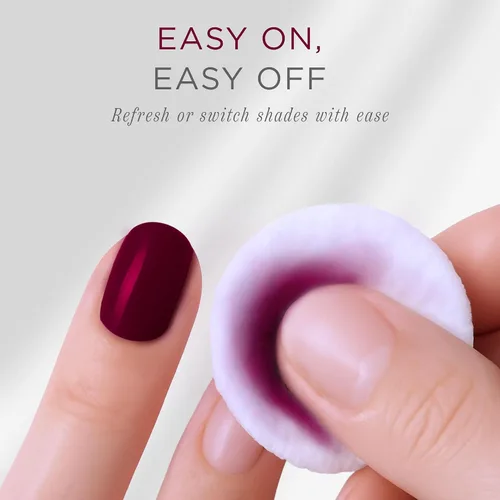 Miniatura 5 de Cote Beauty's Sangria - Esmalte de uñas natural ciruela, acabado suave y crema, tono joya, esmalte de uñas de larga duración, resistente a