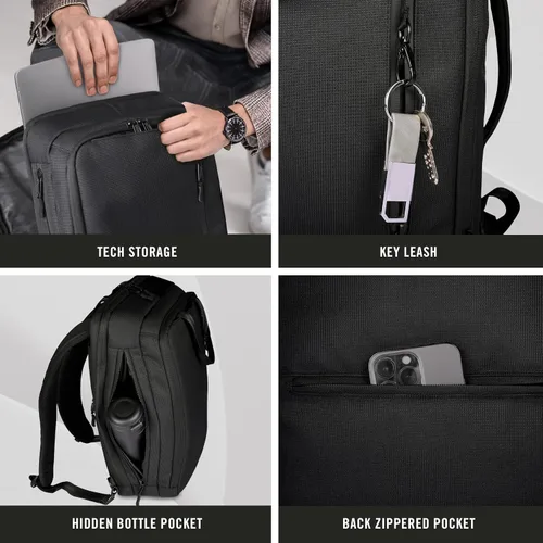 Miniatura 2 de Kenneth Cole Reaction Parker, Negro