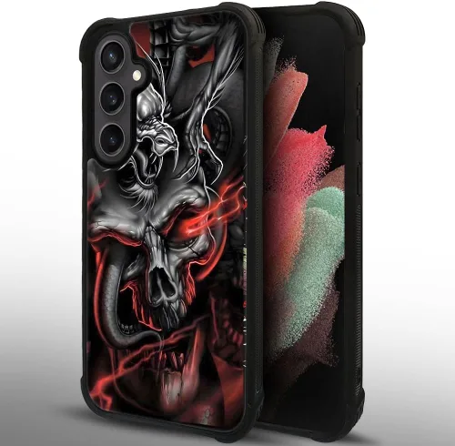 Miniatura 425 de CARLOCA Funda compatible con Samsung Galaxy S22 Ultra, diseño gráfico de Star Howling Wolfs Samsung Galaxy S22 Ultra, diseño gráfico, a prueba