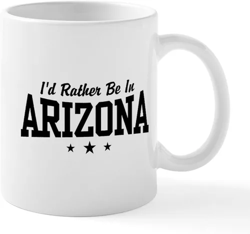 Miniatura 47 de CafePress ARIZONA Mugs Taza de café de cerámica de 11 oz (11.0 fl oz)
