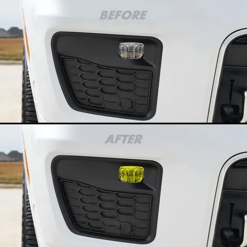 Miniatura 12 de SlickMod Tinte de humo de vinilo precortado para faros Jeep Grand Cherokee 2022-2023 (20% humo oscuro, 1. faro)