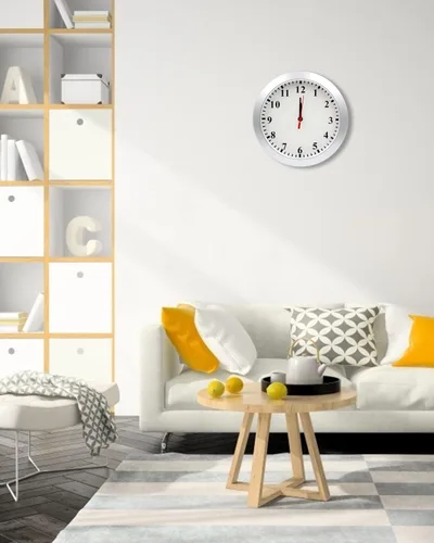 Miniatura 5 de Cámara oculta espía, reloj de pared, cámaras espía de seguridad 1080P con detección de movimiento, cámara de niñera de seguridad