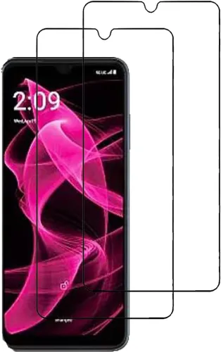 Miniatura 4 de [Paquete de 2] Protector de pantalla de vidrio templado Frontier Protector protector para T-Mobile Revvl 6X 5G 2023