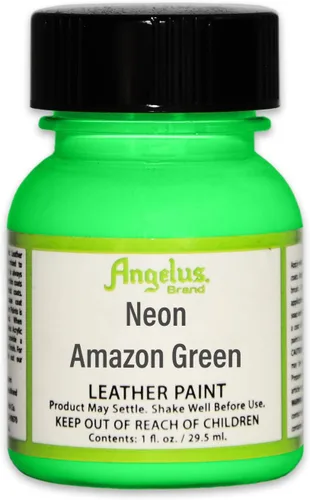 Miniatura 8 de Angelus - Pintura acrílica para cuero, 1 oz, color aguacate verde Verde aguacate