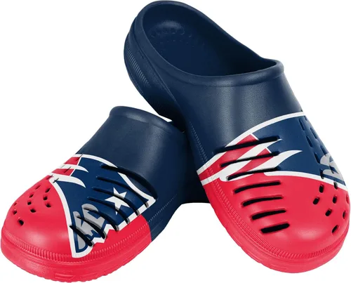 Miniatura 78 de FOCO - Sandalias de agua de jardín con logotipo de equipo de la NFL, para hombre, pantuflas, zuecos