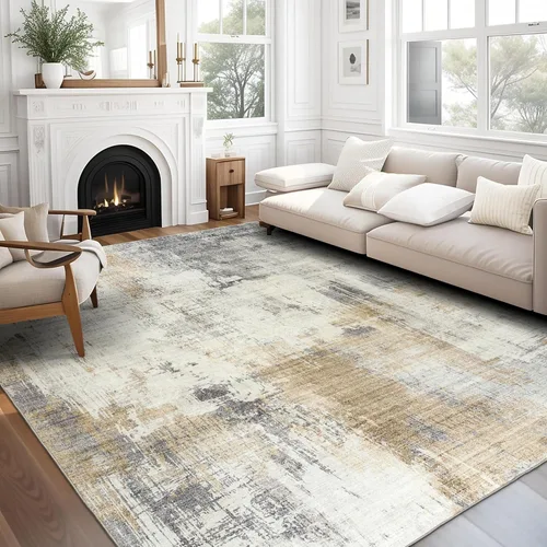 Miniatura 42 de ReaLife Rugs Alfombra Pasillo Lavable a Máquina - Sala de Estar Dormitorio Baño Cocina Entrada Oficina - Acolchada Pelo Bajo Resistente a Manchas