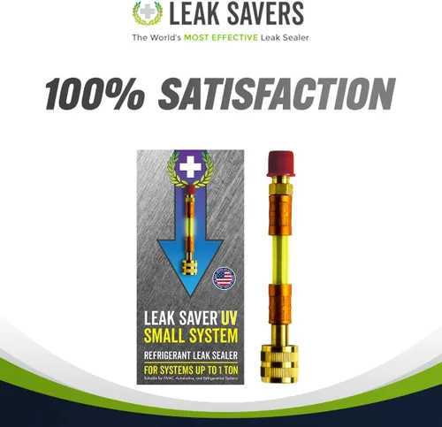 Miniatura 6 de Leak Saver Direct Inject - Sistema pequeño con tinte UV, sellador de fugas de refrigerante, detecta fugas grandes, ideal para la mayoría