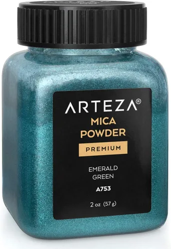 Miniatura 11 de Arteza Polvo de mica para resina epoxi, bronce A713, botella de 2 onzas, suministros de arte para fabricación de velas y manualidades de bricolaje