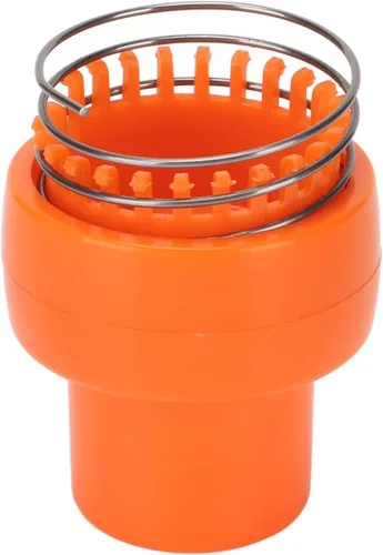 Miniatura 7 de Herramienta de tejer con ganchillo, tejido de ganchillo, tejer de alambre naranja, tejer, tejer, ganchillo, alambre de ganchillo, con aguja