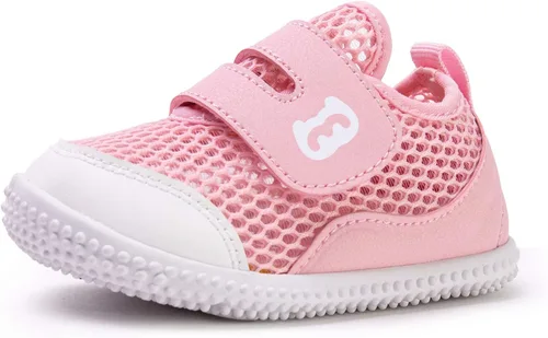 Miniatura 132 de BMCiTYBM Zapatos de bebé para niños pequeños, zapatillas de malla transpirable antideslizantes