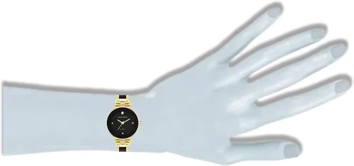 Miniatura 31 de Anne Klein Reloj de pulsera con esfera de diamantes genuinos