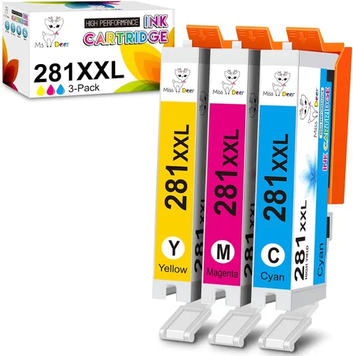 Miniatura 12 de Miss Deer Cartuchos de tinta de pigmento compatibles PGI-2200XL, funcionan con impresoras Maxify MB5320 MB5120 MB5020 iB4120 e iB4020