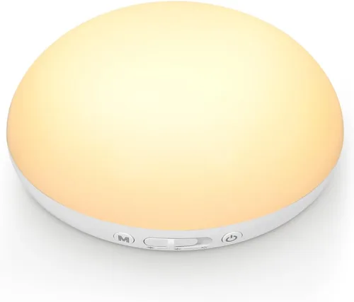 Luz de huevo para guardería, luz nocturna portátil para bebés para lactancia, luz nocturna recargable para bebé con temporizador, lámpara roja