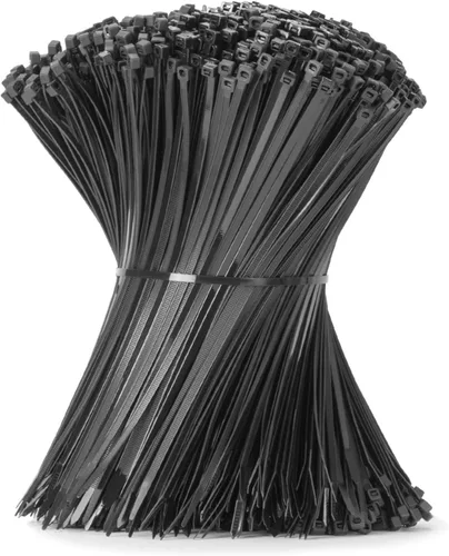 Miniatura 47 de Armpow Brida de cremallera púrpura de 6 pulgadas, 1000 unidades, 18 libras, brida de cremallera pequeña a media, brida de nailon PA66 resistente a