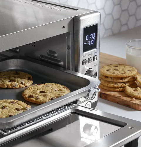 Miniatura 4 de GE - Horno tostador de convección Tecnología de calefacción Calrod Horno tostador de gran capacidad completo con 7 modos de cocción y accesorios