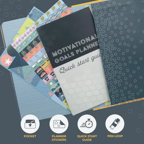 Miniatura 7 de Boxclever Press Planificador de objetivos: planificador semanal de lujo sin fecha para aumentar la productividad y lograr tus objetivos. Agenda
