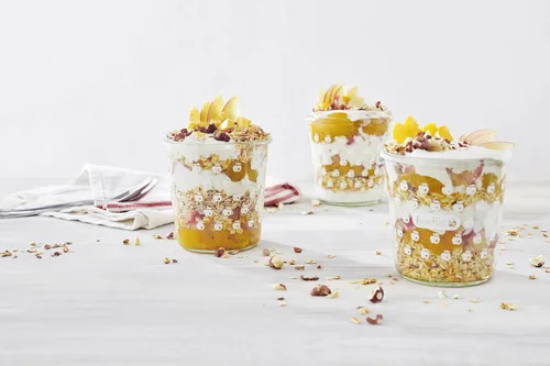 Miniatura 2 de Familia Swiss Muesli Cereal, 0g de azúcar añadido, Cereal lleno de energía con pasas, avellanas y almendras, caja de 29 onzas (6 unidades)